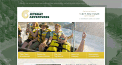 Desktop Screenshot of jetboatadventures.com